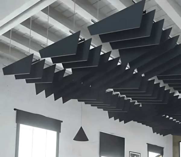 Highly Absorptive Acoustic Panels with Non-Woven Polyester Fiber – Baffles & Clouds - Image 3
