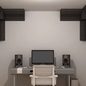 Acoustic Corner Bass Trap Foam Panels 