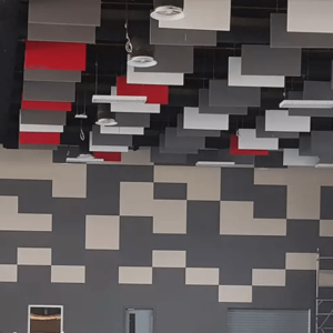Acoustical Ceiling Baffles – High-Performance Suspended Sound Absorbing Baffles