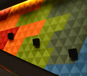 Acoustic Designer Panels by Gitco illustrating the difference between soundproofing and sound masking