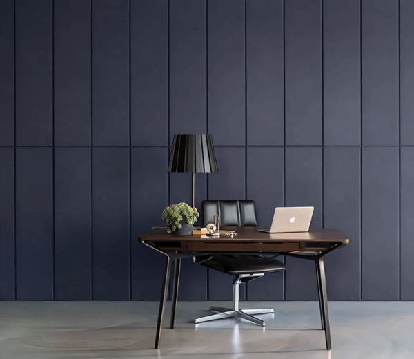 Highly Absorptive Acoustic Panels with Non-Woven Polyester Fiber – Grooved Design