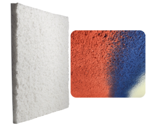 Close-Up View of Gitco Carbon Neutral Acoustic Spray Finish
