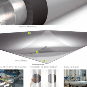 ArmaClad: Arma-Chek Silver 350, Durable Weatherproof Insulation Covering