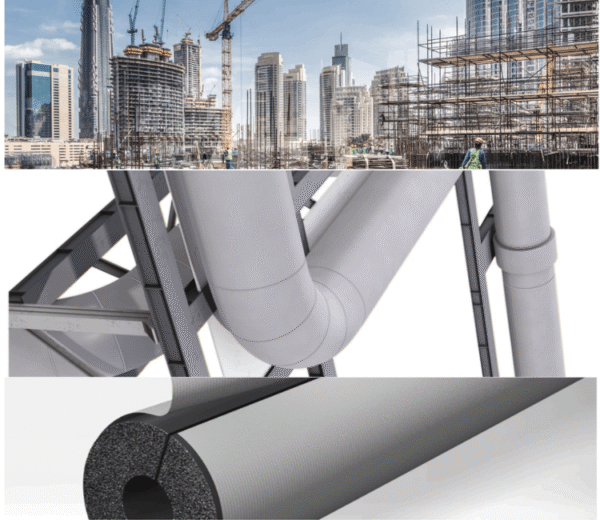 Close-up of Gitco Arma-Chek R with reinforced jacketing on insulated duct