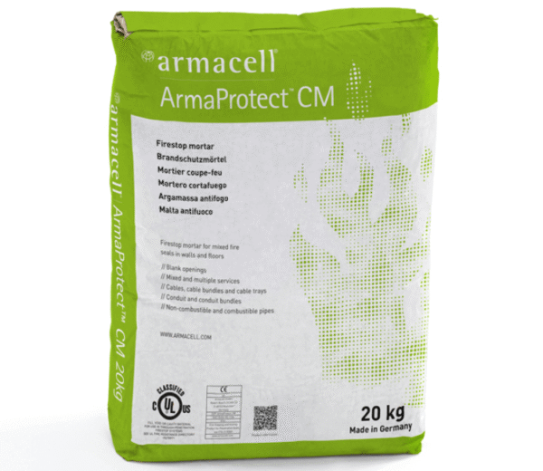 Gitco ArmaProtect CM firestop collar for cast iron and metal pipes