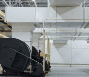 Energy efficient HVAC ductwork in Saudi Arabian facility