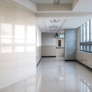 Linear gap seals (Rockwool) for fire and smoke protection. Flexible joint seals.