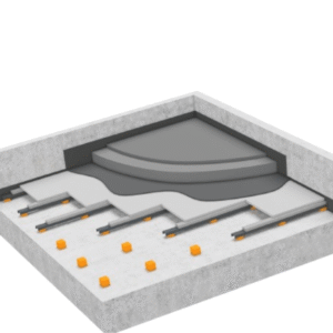 Getzner Acoustic Floor Blocks (AFB): Floating Floor Soundproofing