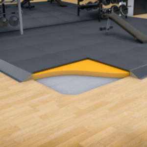 Getzner g-fit Shock Absorb: Free-Weights Noise Reduction