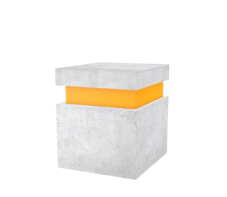 High-load elastomeric bearings by Getzner supplied by Gitco Saudi Arabia for vibration and structural load isolation