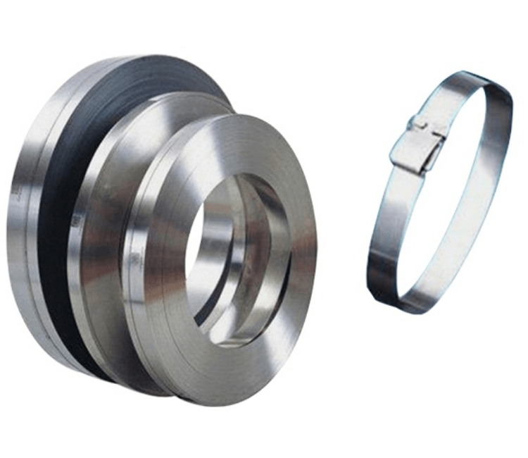 Stainless Steel Bands and Clips (304 & 316 Grade) for securing insulation jacketing in Saudi Arabia.