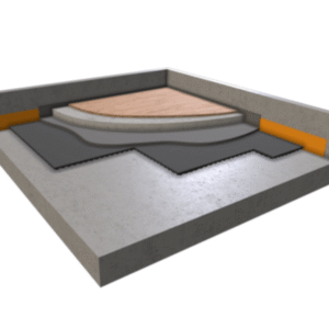 Getzner Sylomer Edge Insulation Strips: Floating Screed Decoupling