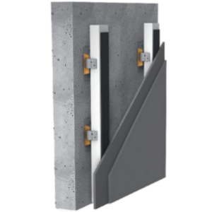 Getzner Wall Lining Brackets: Resilient Airborne Sound Reduction