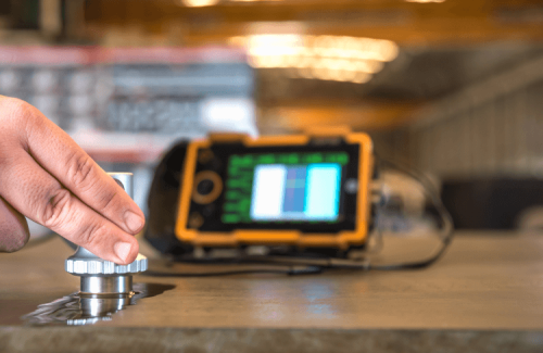 Infrared Windows installed on electrical panels for safe, closed-door thermal inspections in KSA.